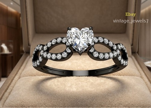 Anello diamante taglio cuore - anello,