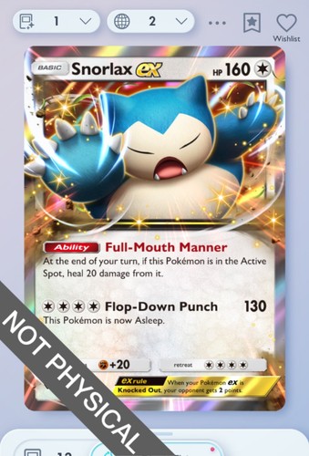 Pokemon tcg pocket snorlax - pokemon,