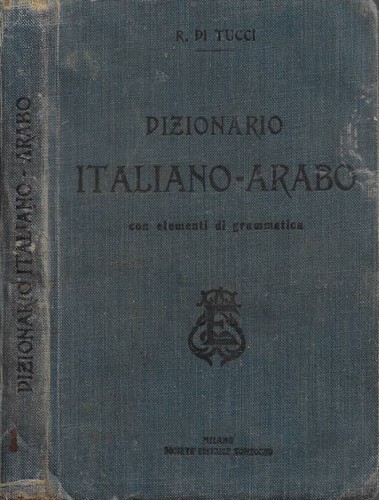 Dizionario italiano arabo - dizionario, (con