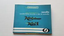 Innocenti Mini Minor -Mini T MK2-MK3 1970 manuale officina caratterist. tecniche