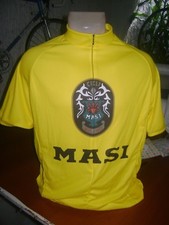 MAGLIA BICI ITALIA GIALLA MASI