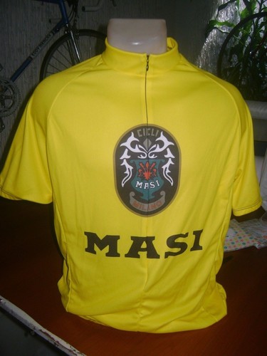 Maglia bici italia gialla - italia, masi