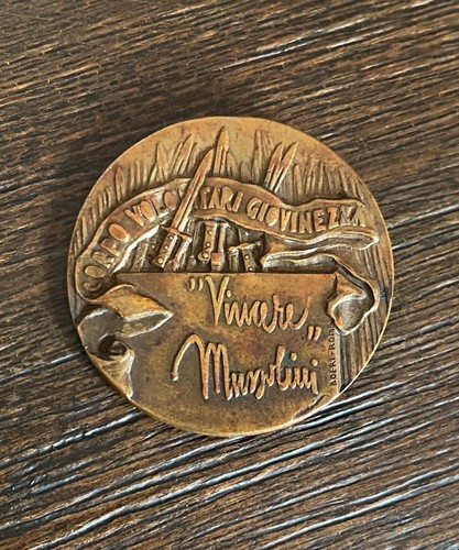 Ww2 medaglione bronzo - ww2,