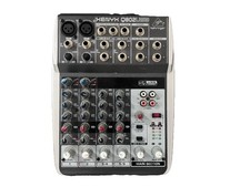 scheda mixer behringer xenyx
