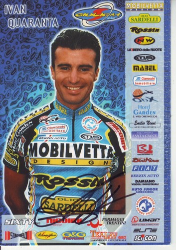 Cyclisme carte cycliste ivan - carte,