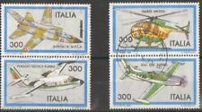 1982 italia 1593-96 costruzioni aerei 2 coppie usata	 		