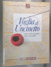 VOGLIA DI UNCINETTO Fascicolo Fabbri editori nr. 27 - ottimo (12 schede)
