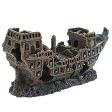 Hobby Mayflower Relitto Decorazione per Acquario Terrario Nascondigli