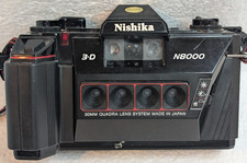 Vtg Nishika N8000 3D Camera 30