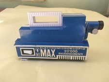 VINTAGE GIOCATTOLO ELETTROMICROSCOPIO  20000 INGRANDIMENTI MAX N2 FUNZIONANTE 