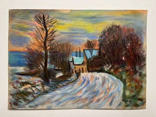 Claude monet disegno dipinto - claude,