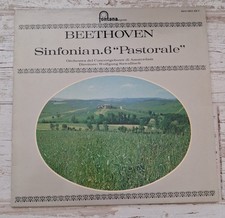 COPERTINA  DISCO VINILE 33 GIRI BEETHOVEN SINFONIA N.6 PASTORALE solo copertina