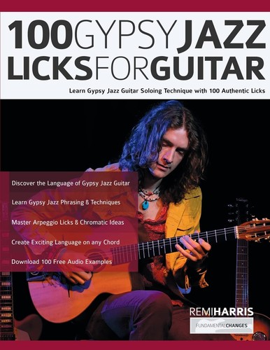 100 gypsy jazz guitar licks - gypsy,
