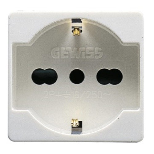 Gewiss gw20246 presa schuko - gewiss,