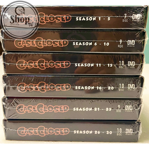 Dvd case closed detective - case, closed-detective