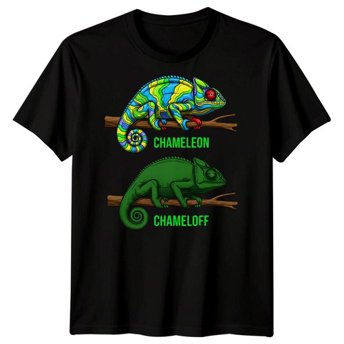 Shirt uomo camaleonte - t-shirt,