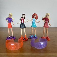 * Ferrero Kinder Sorpresa Maxi Barbie Collezione Bambole Supporti e Bracciali Ottime Condizioni*