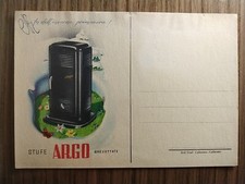 cartolina pubblicitaria ARGO STUFE TORINO
