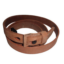 Imbracatura in pelle per fucile tedesco Mauser K98 seconda guerra mondiale MA...