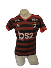 MAGLIA CALCIO ADIDAS FLAMENGO 2019 BRASILE FOOTBALL SHIRT JERSEY 14# SIZE M