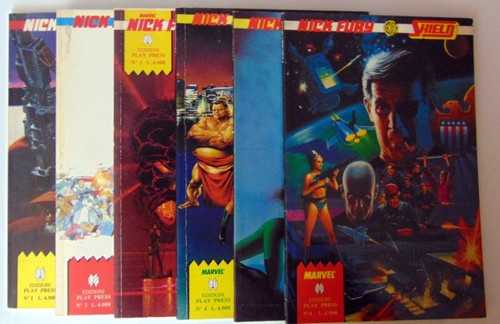 Libro raccolta nick fury - nick,