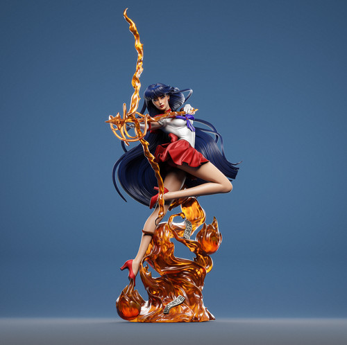 Resin figure model - model, full