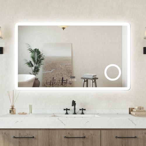 Specchio bagno 100 160cm led - bagno,
