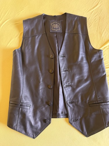 Vera pelle gilet uomo - vera,