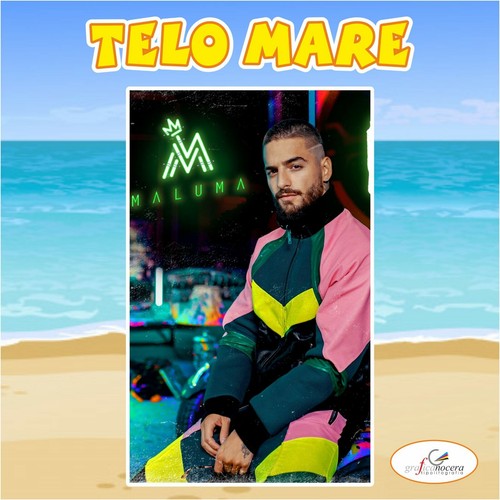 Asciugamano telo mare - mare, in