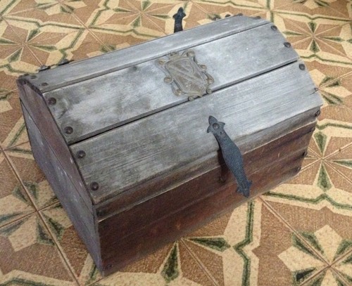 Baule scrigno forziere - baule,