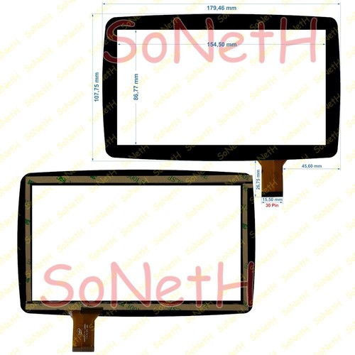 Vetro touch screen - touch,