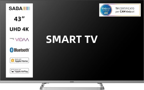 Saba smart pollici 4k - saba,