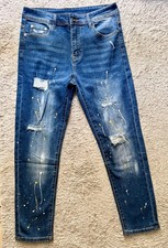 Jeans Fendi effetto paint &