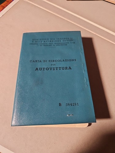 Ford escort 1100 carta di - xl,