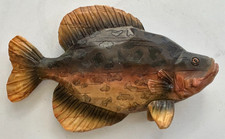 Targa pesce resina vintage