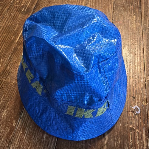 Cappello secchiello blu e - secchiello,