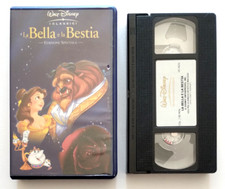 Vhs La Bella e La Bestia