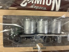 Camion Fiat 673 NR  Trasporto Latte 1969 scala 1/43 Edicola De Agostini