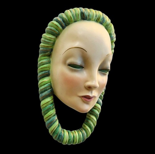 Maschera ceramica vintage