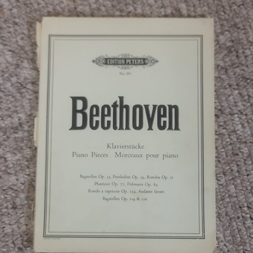 Beethoven pezzi pianoforte - beethoven,