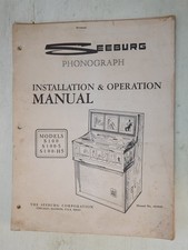 MANUALE ISTRUZIONI JUKEBOX JUKE-BOX ARCADE - SEEBURG STEREO PHONOGRAPH S100