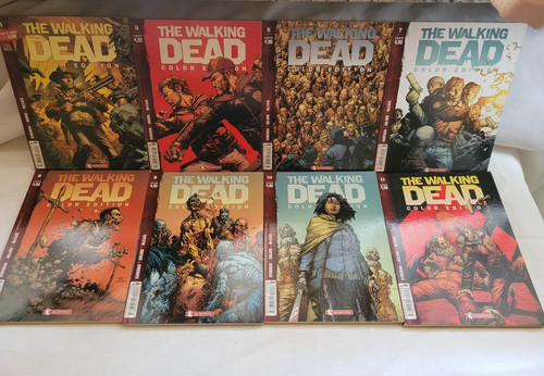 The walking dead color - the,