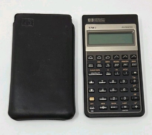 17bii hewlett packard 17b - hewlett,