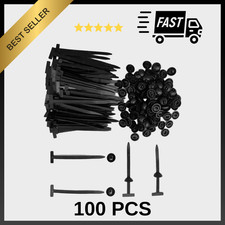 100 Pezzi Fibbia Fermacavi