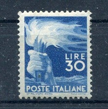 ITALY REPUBBLICA  1947 30 LIRE