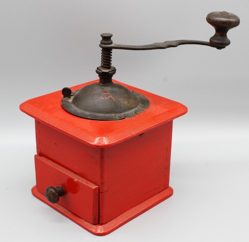Macinacaffè laccato rosso