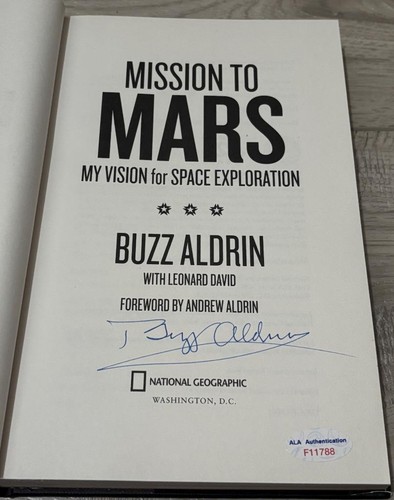 Libro firmato buzz aldrin - libro,