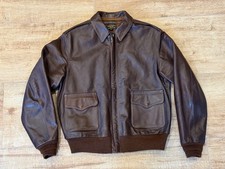Eastman Leather Clothing A-2 giacca da aviatore giacca di pelle giacca da pilota US 42