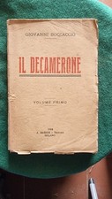 Il Decamerone 1924 Volume