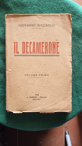 Decamerone 1924 volume - 1924,